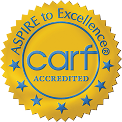 CARF Accredited Gold Seal