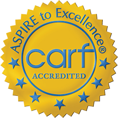 CARF Accredited Gold Seal